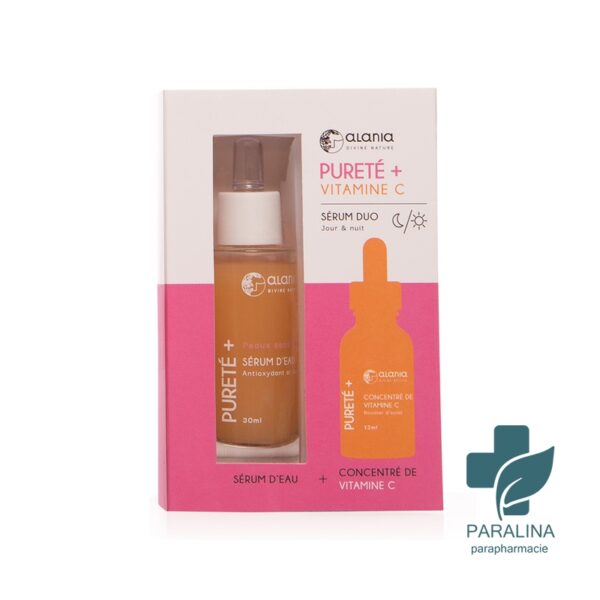 ALANIA PURETE + VITAMINE C SERUM DUO JOUR ET NUIT
