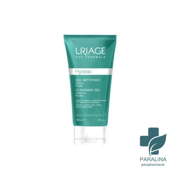 Uriage Hyseac Gel nettoyant doux, 150ml