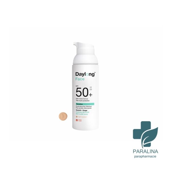 DAYLONG FACE SENSITIVE SPF50+ FLUIDE REGULATEUR 50ML