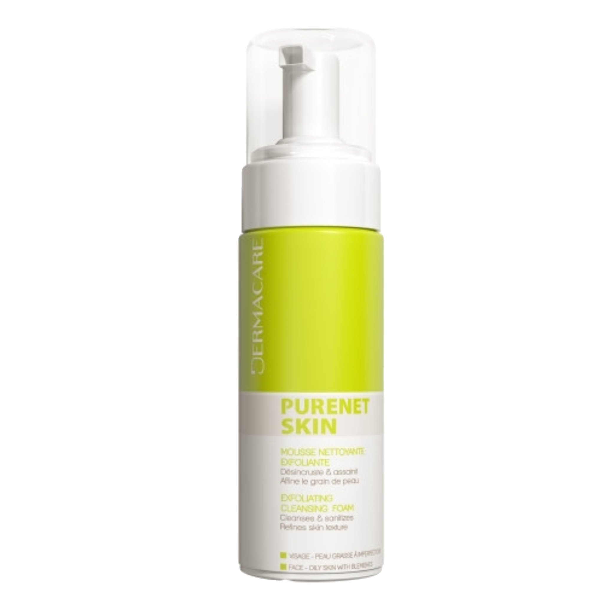 DERMACARE Purenet Skin Mousse Nettoyante Exfoliante 150ML
