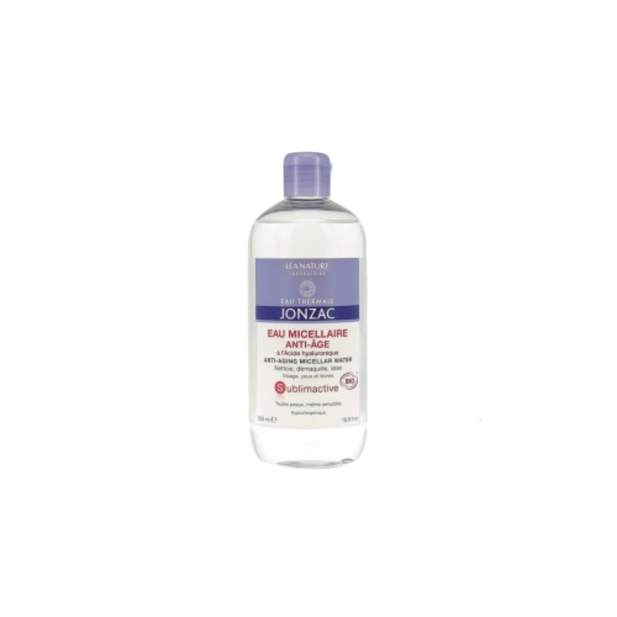 JONZAC SUBLIMACTIVE EAU MICELLAIRE ANTI-AGE 500ML