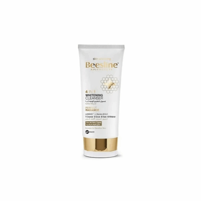 BEESLINE GEL NETTOYANT ÉCLAIRCISSANT VISAGE 4EN1, 150ML