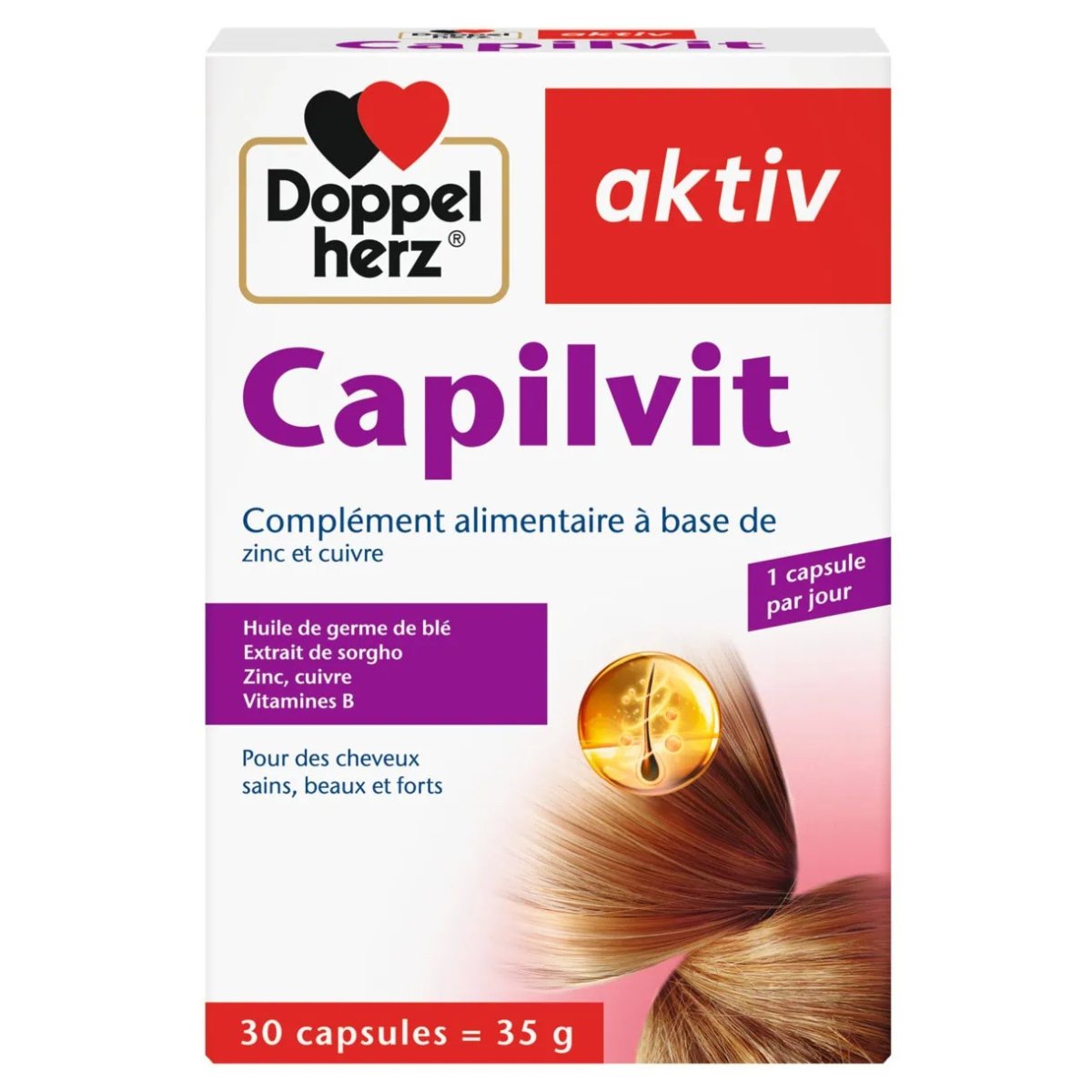 AKTIV Capilvit 30 Gelules