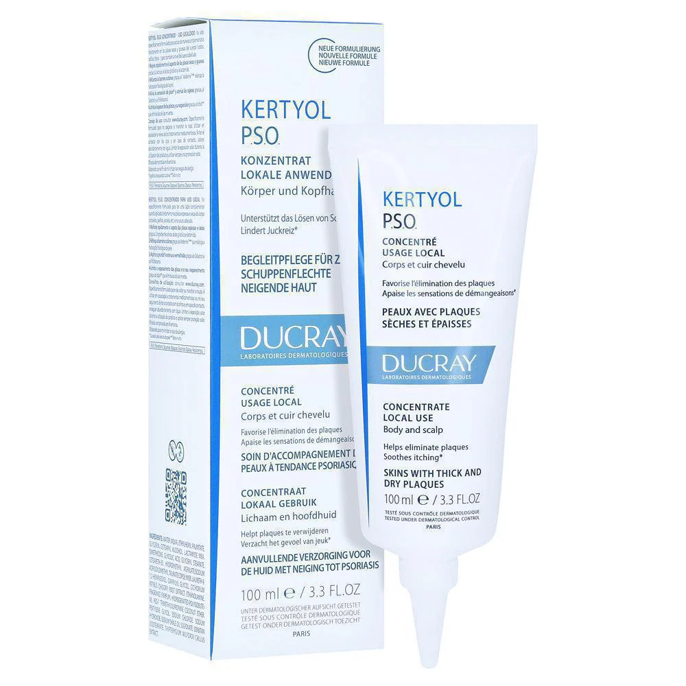 DUCRAY Kertyol Pso Concentre Corps et Cuir Chevelu 100ML