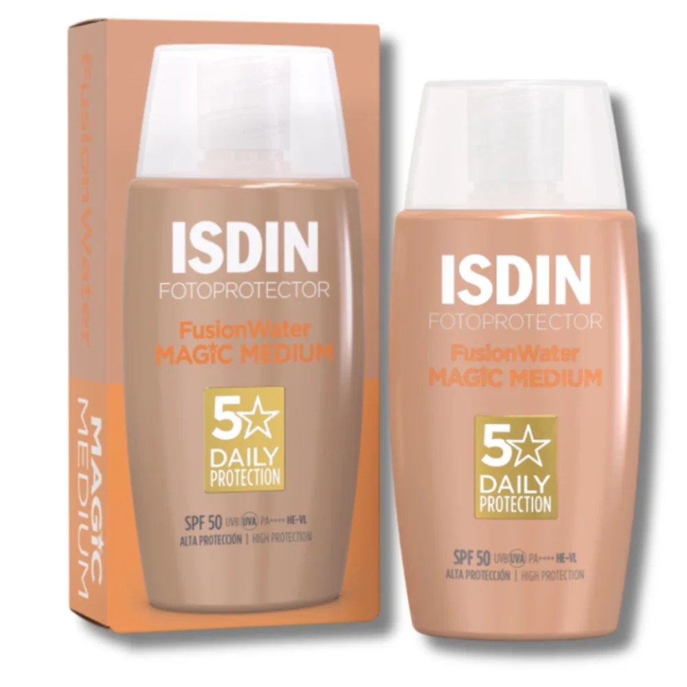 ISDIN Fusion Water Ecran Teinte Medium SPF 50+ 50ML