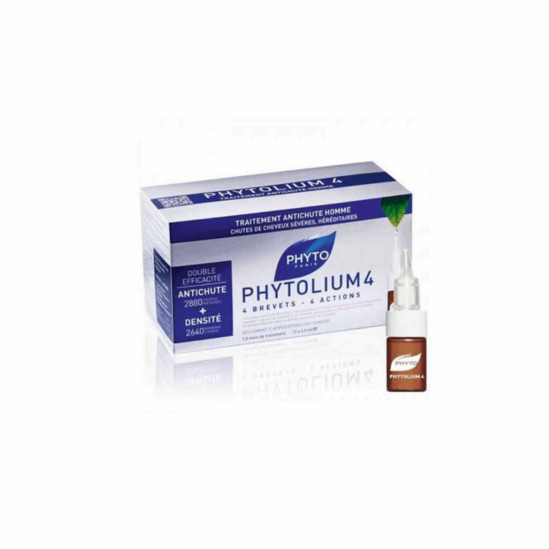 PHYTO PHYTOLIUM 4 TRAITEMENT ANTICHUTE HOMME 12 X 3.5ML