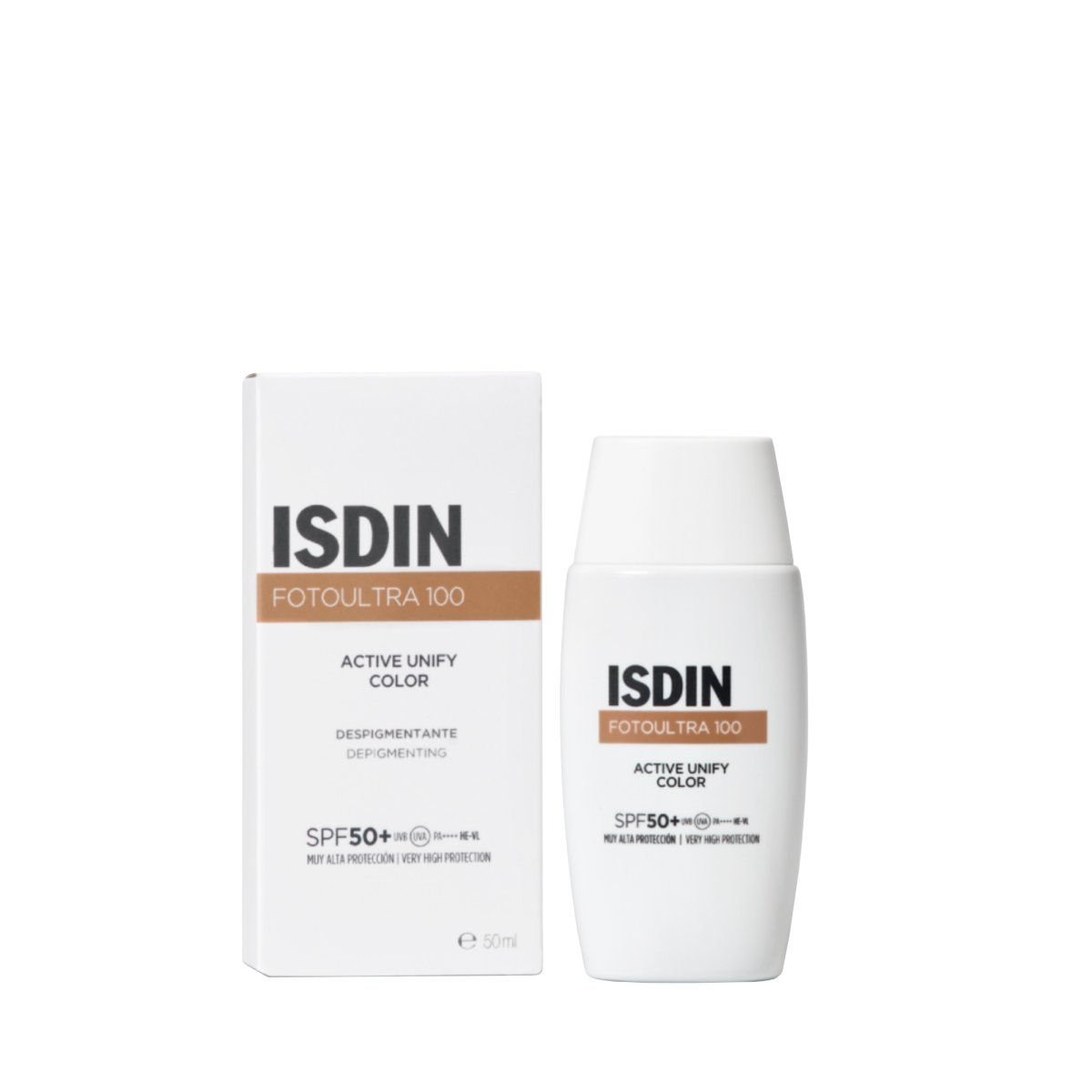 ISDIN Fotoultra 100 Active Unify Color Dépigmentant SPF 50+
