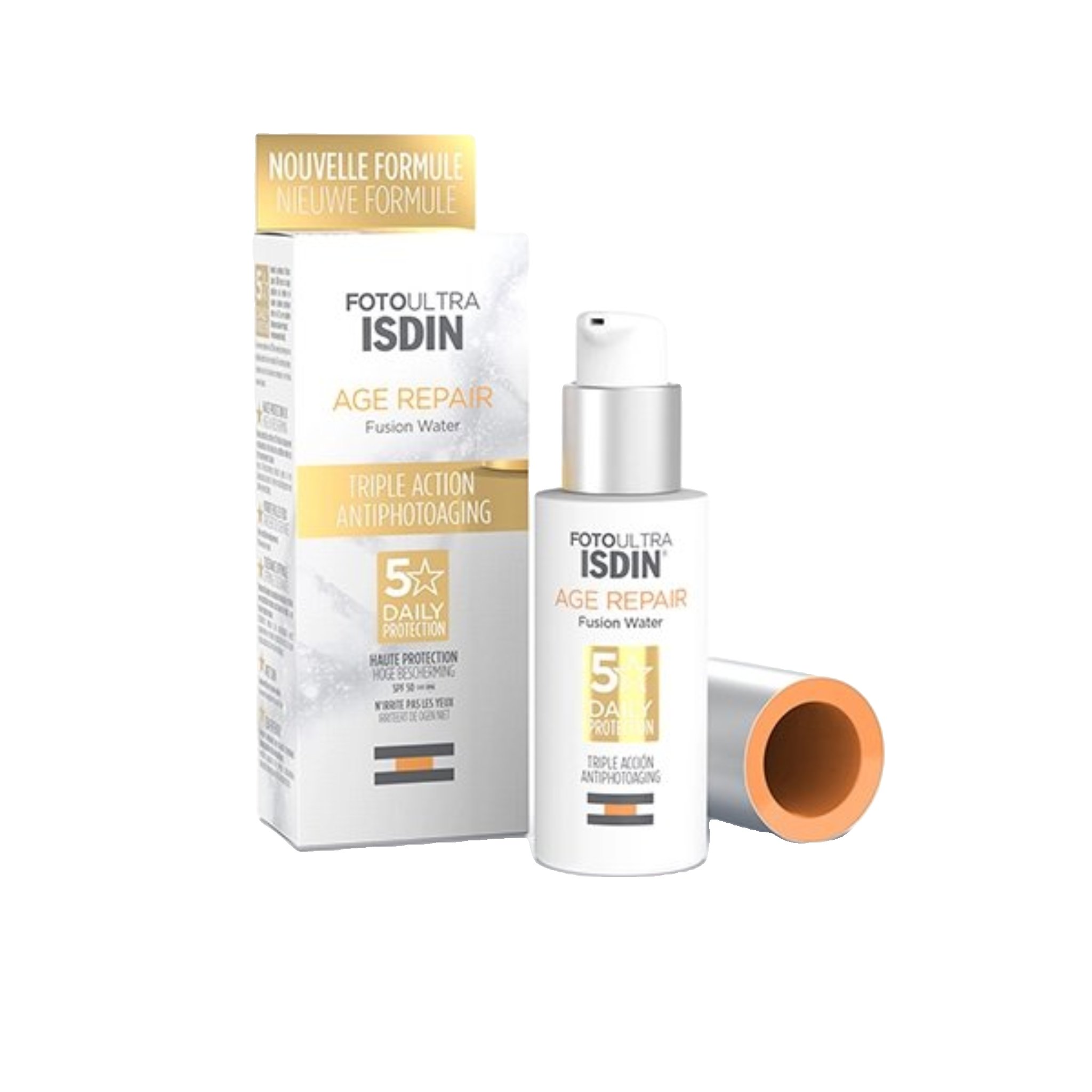 ISDIN Photoprotection Ecran Solaire Age Repair Triple Action SPF 50+ 50ML