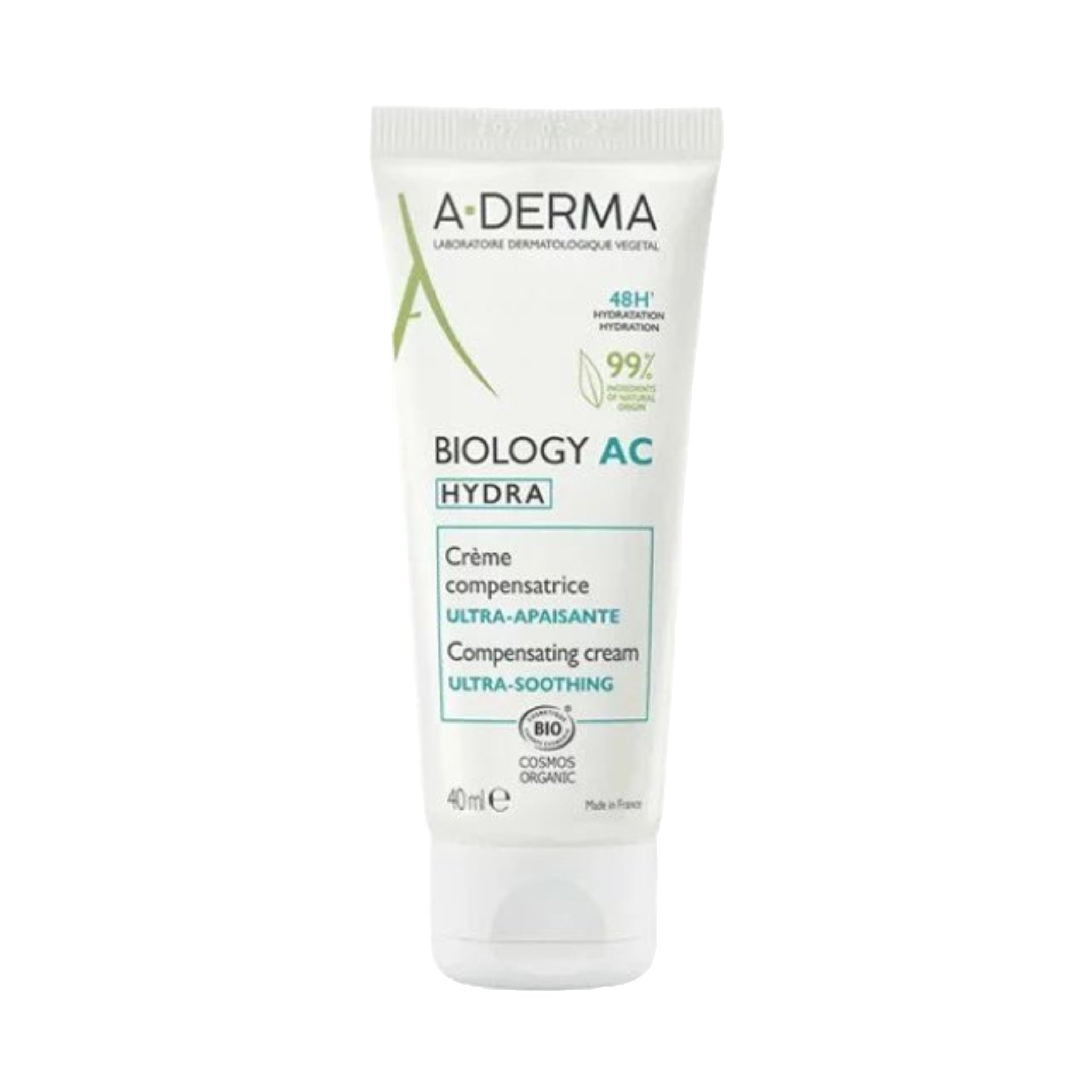 ADERMA Biology Ac Hydra Creme Compensatrice Ultra Apaisante 40ML