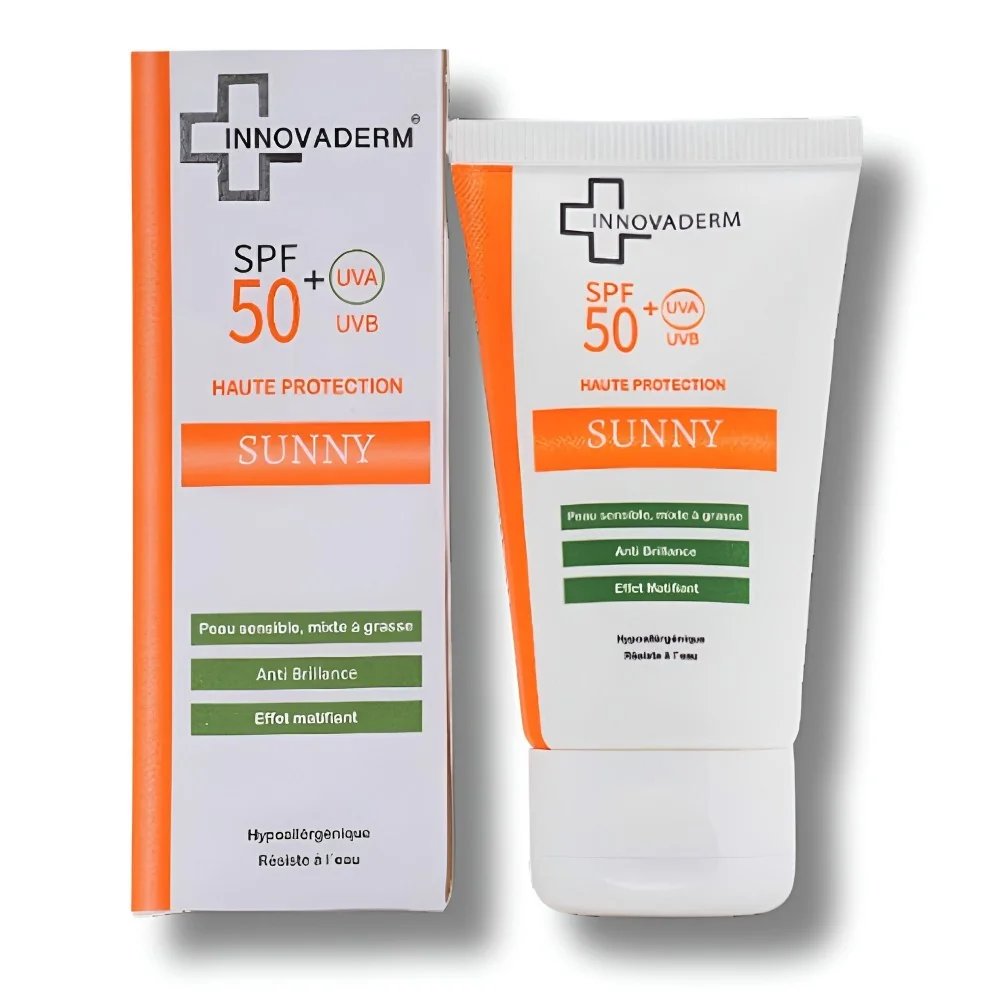 INNOVADERM Sunny - Ecarn Invisible Peau Mixte a Grasse SPF 50+ 50ML