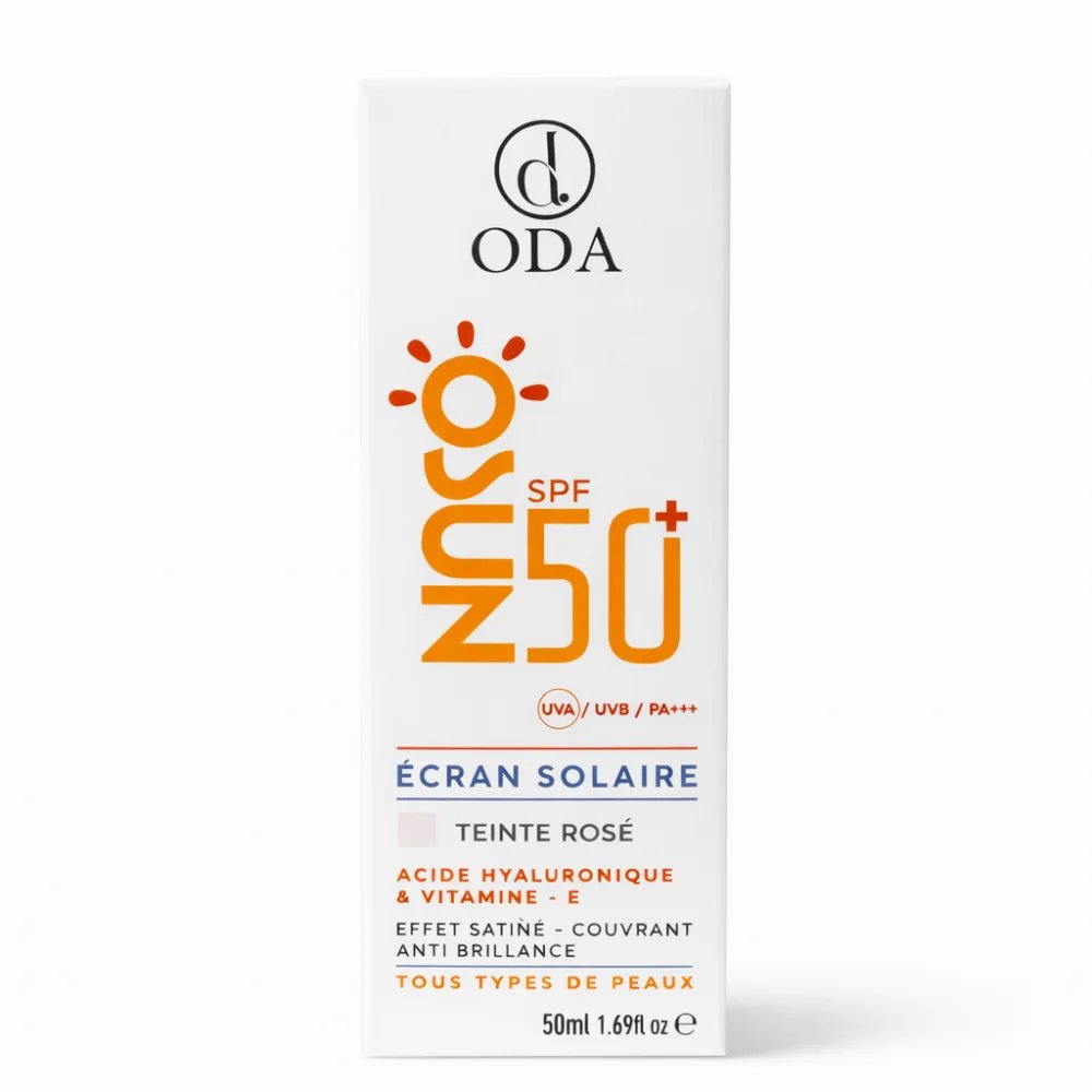 ODA - Ecran Solaire Teinte Rose SPF 50+ 50ML