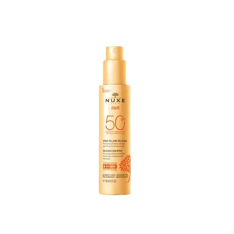 NUXE Sun Spray Solaire Visage et Corps SPF 50+ 150ML