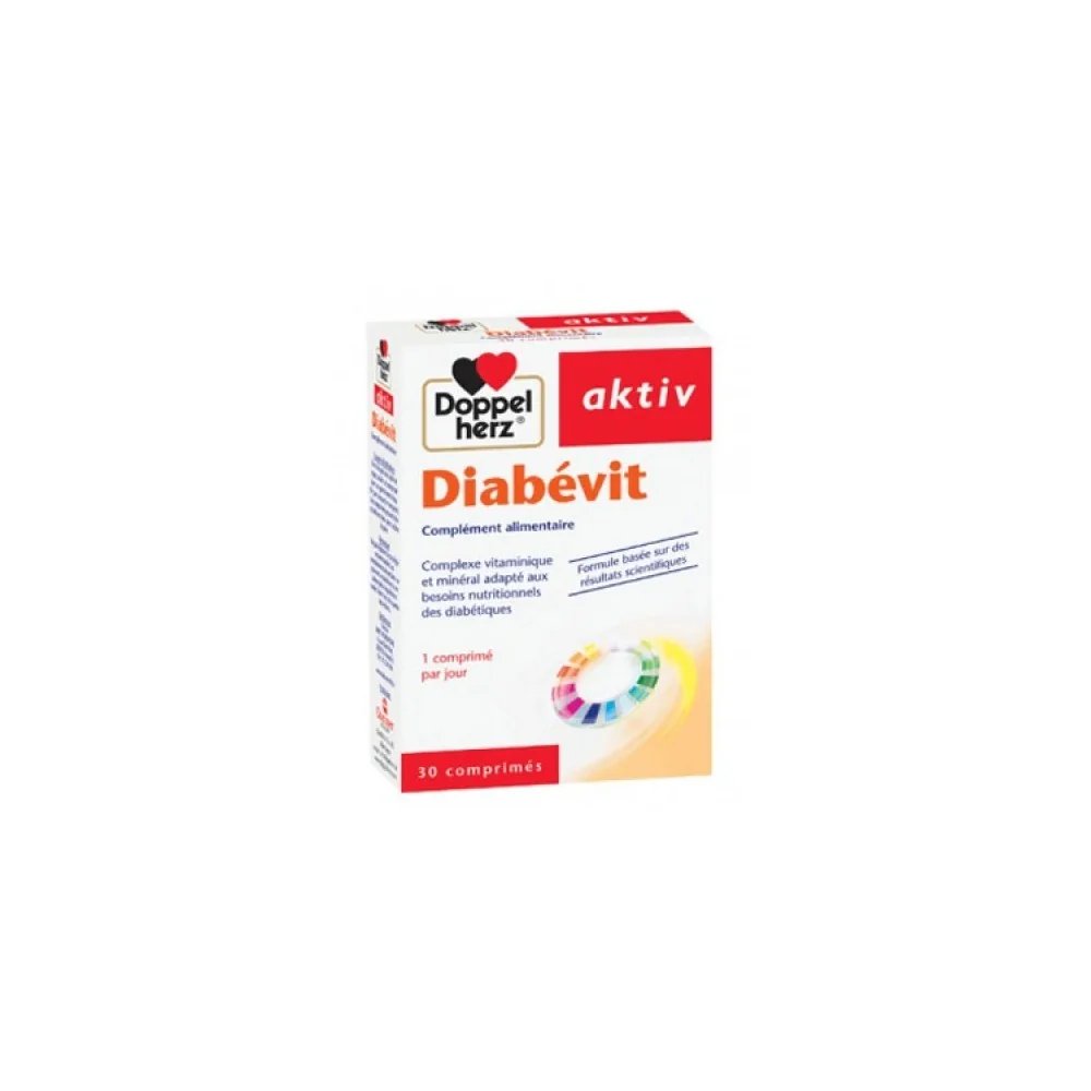 DOPPEL Herz Aktiv Diabévit 30 Gelules