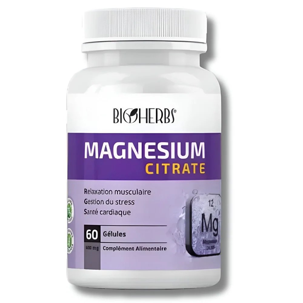BIOHERBS - Magnesium Citrate 60 Gelules
