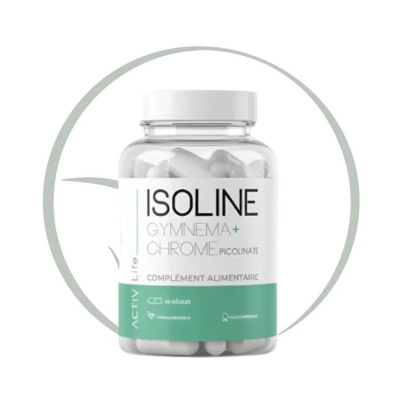 ISOLINE Gymnema +chrome Picolinate 60 Gelules