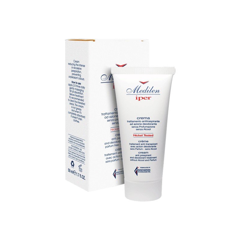 MEDILEN Iper Creme Desodorisant et Antiperspirantes 50ML
