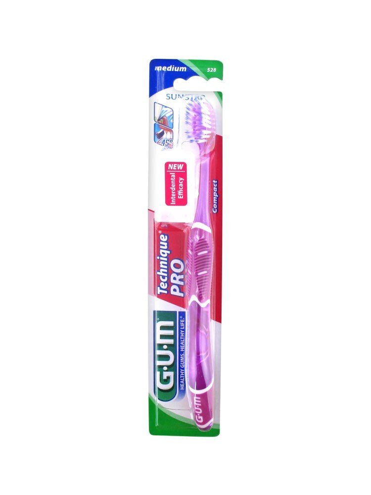 GUM Brosse a Dents Technique Pro Medium