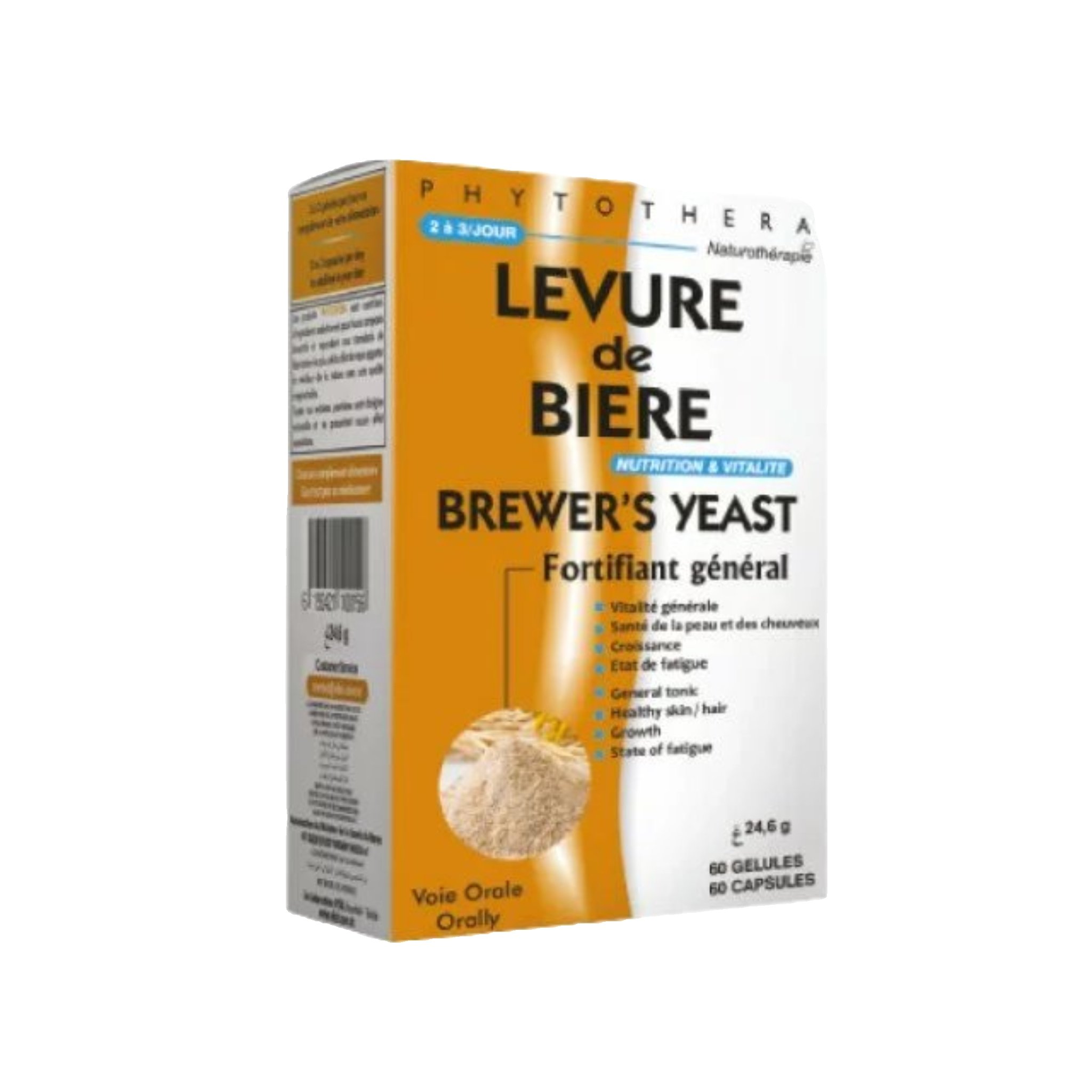 PHYTOTHERA Levure de Biere 60 Gelules