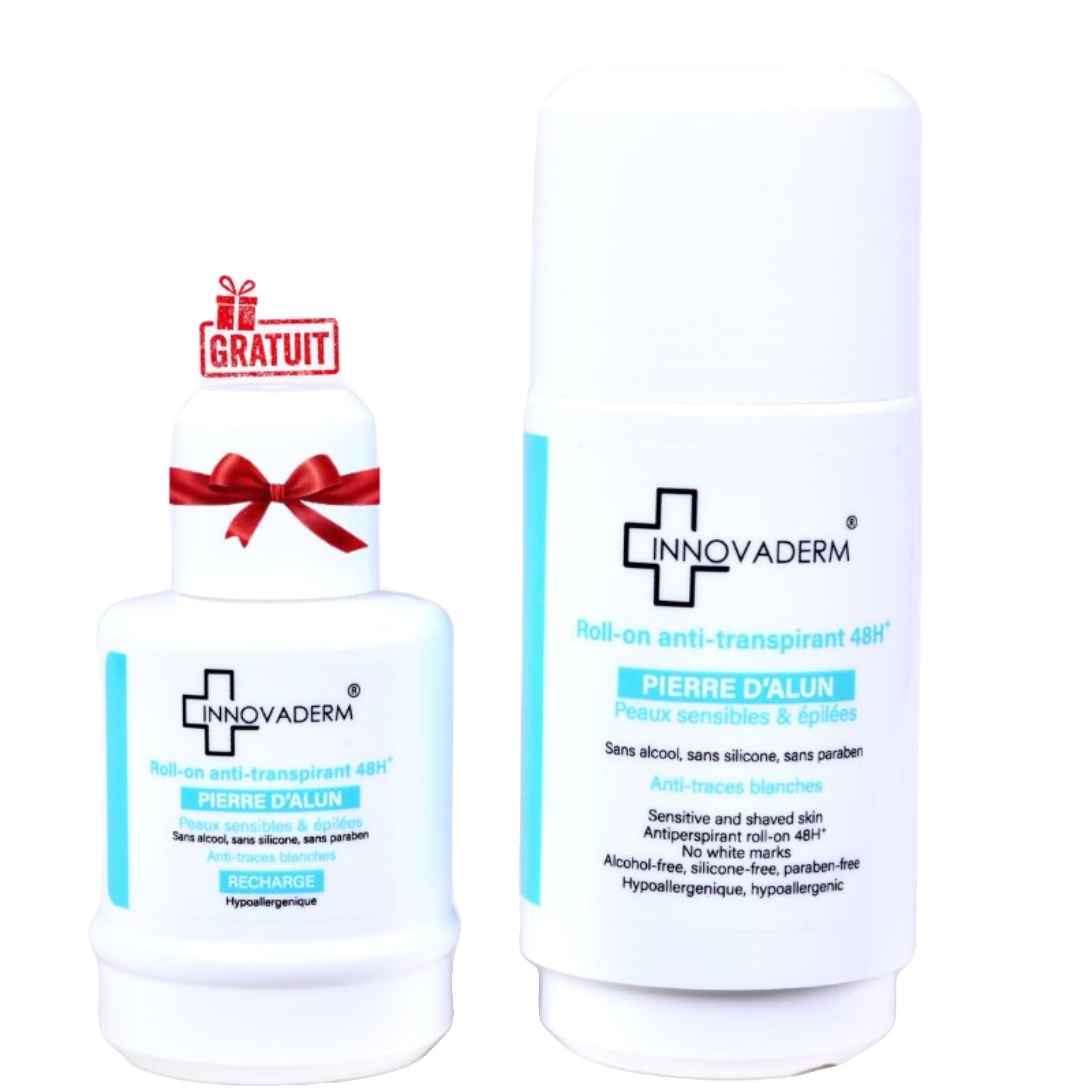 INNOVADERM Roll On Anti Transpirant+recharge (offert)
