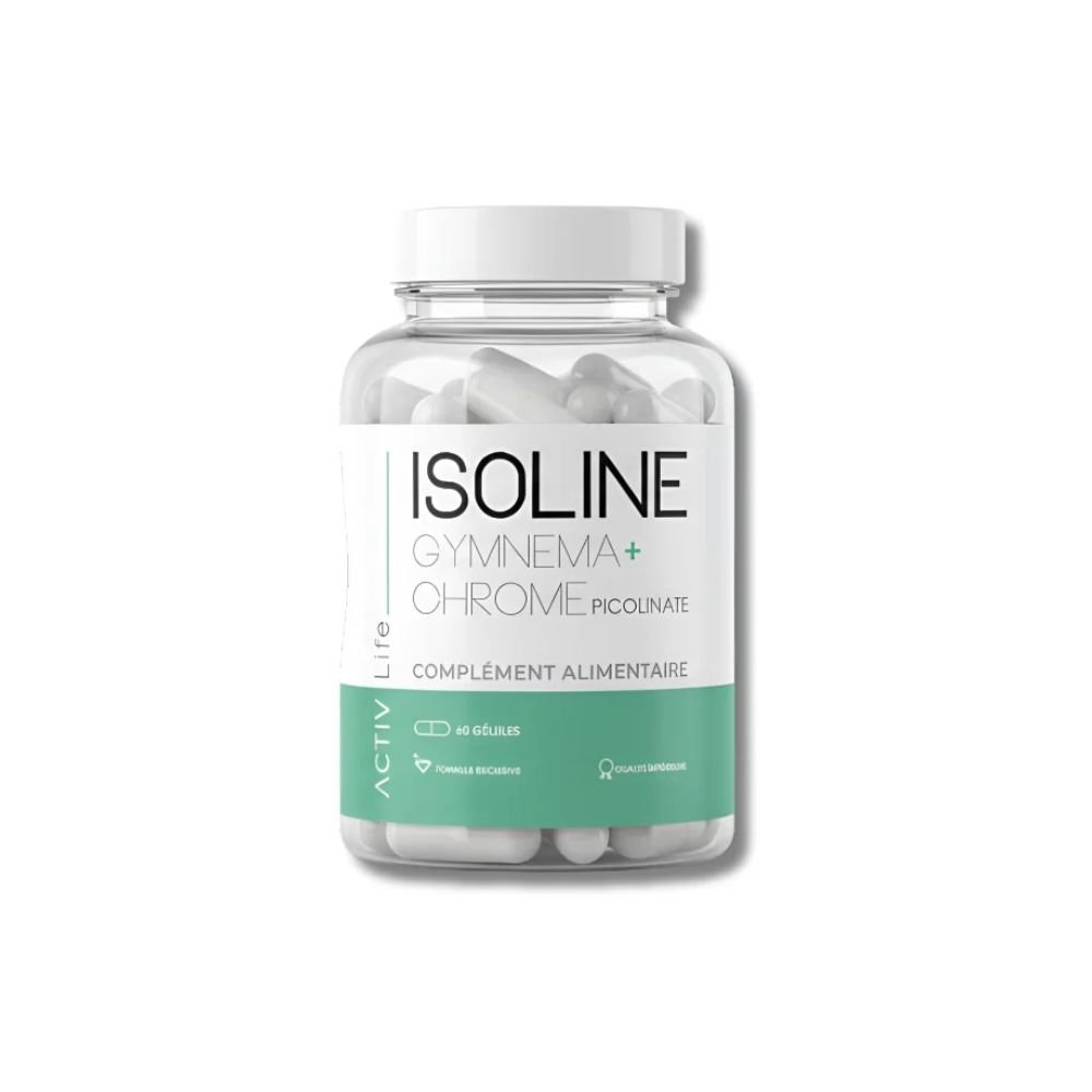 ISOLINE Gymnema + Chrome picolatine 90 Gélules