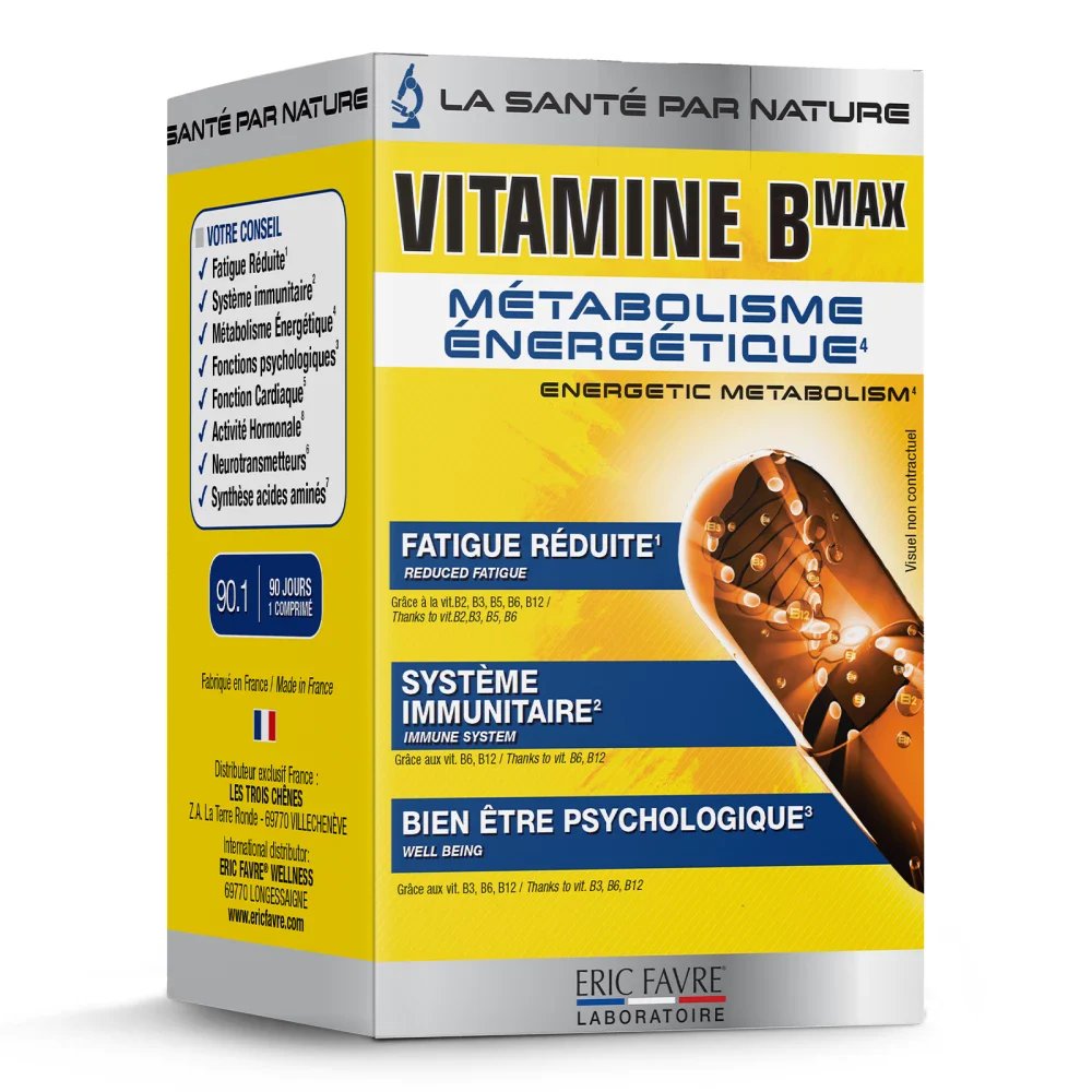 Vitamine Bmax 30 comprimés